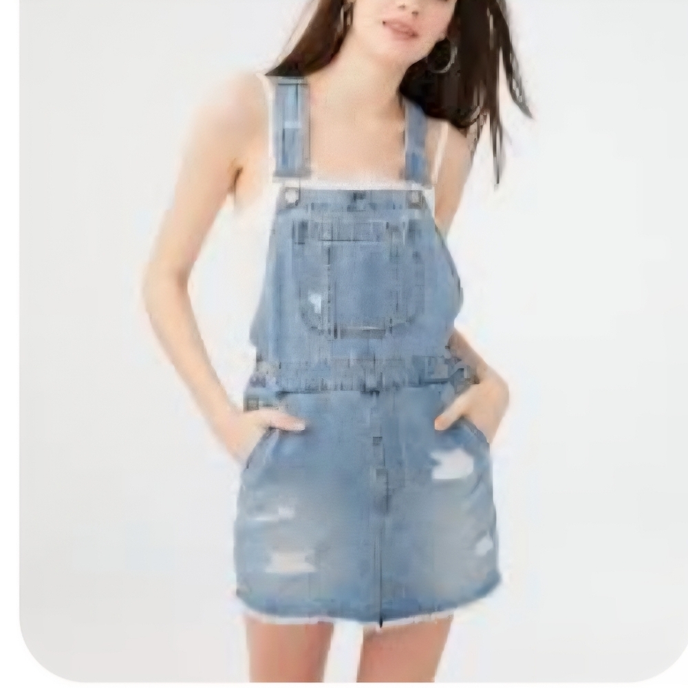Denim Overall Dress By Aeropostale